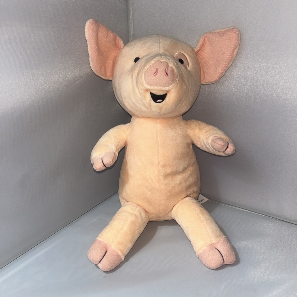 Kohl's Cares If You Give A Pig A Pancake Book Plush 16" Stuffed Farm Animal Toy